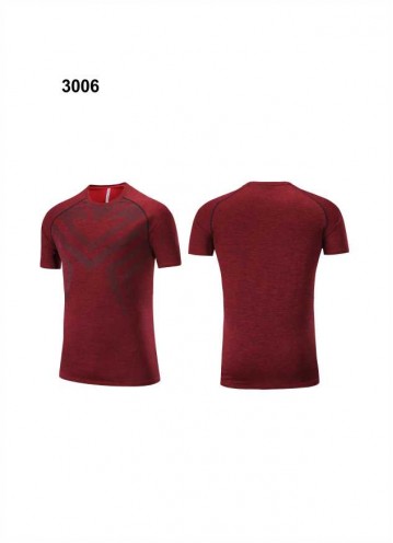 跑步T恤-3006-红色