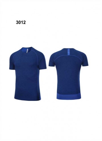 跑步T恤-3012-蓝色