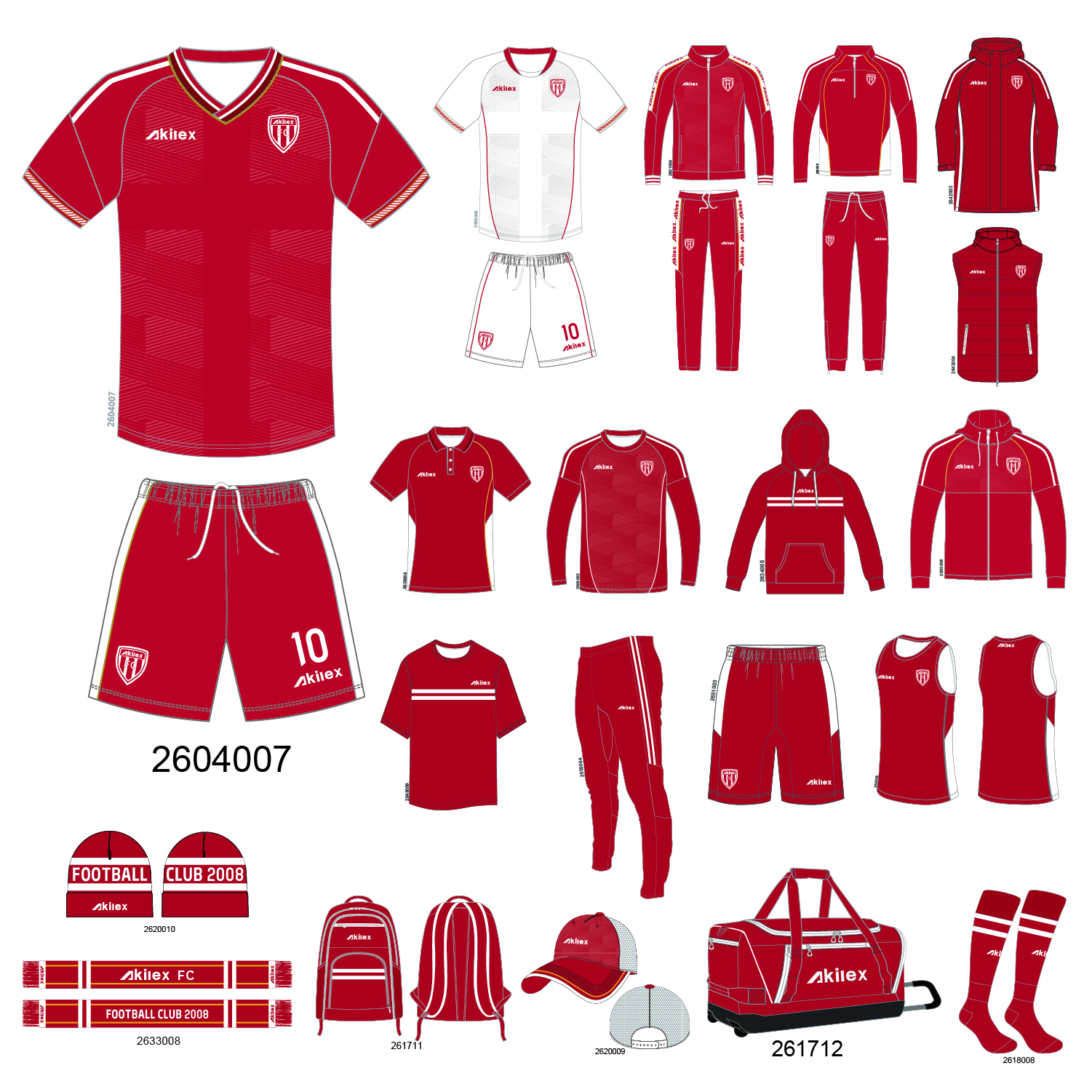 Akilex 2604007系列 sportswear product image