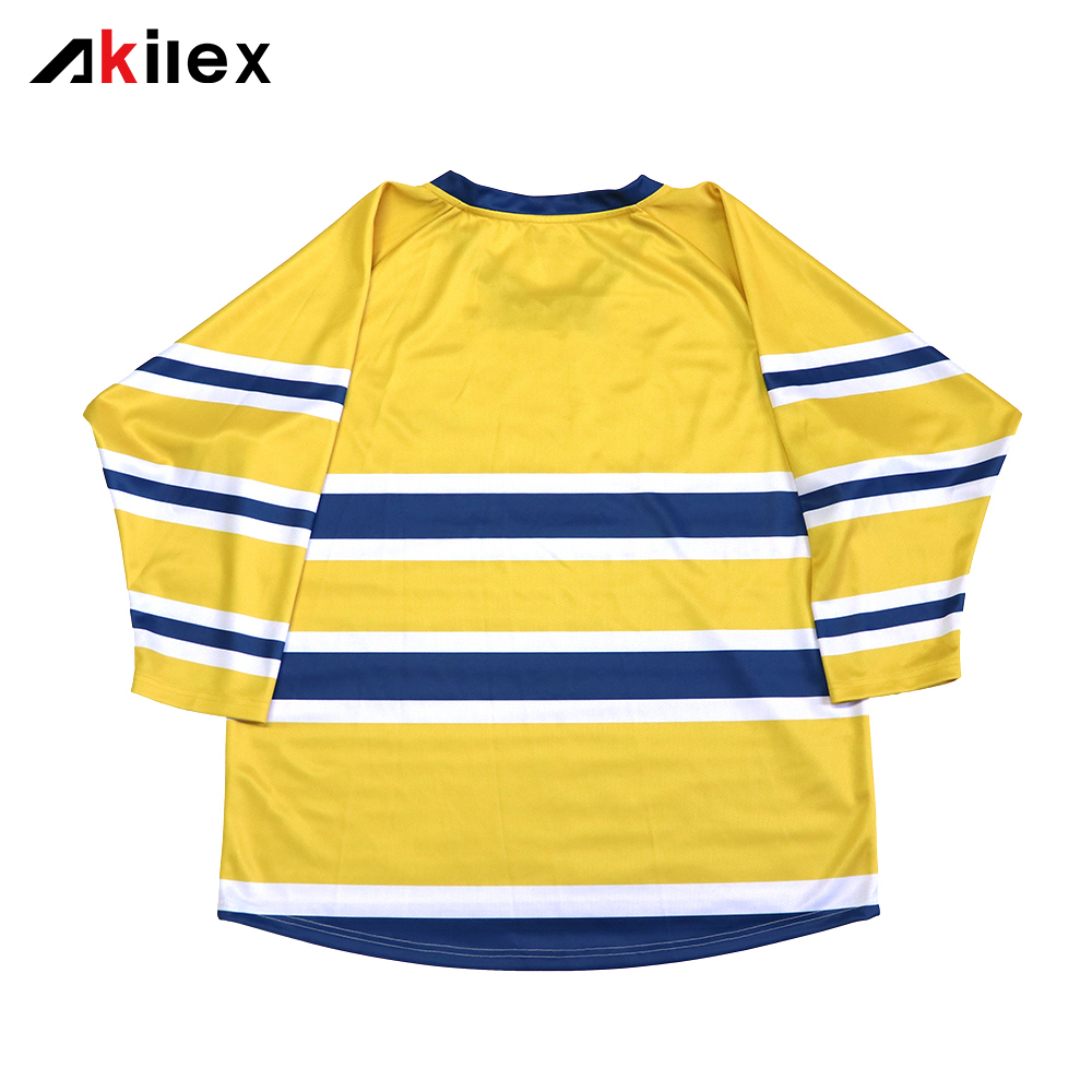 Custom Printed Hockey Shirts | Back Customization Supplier