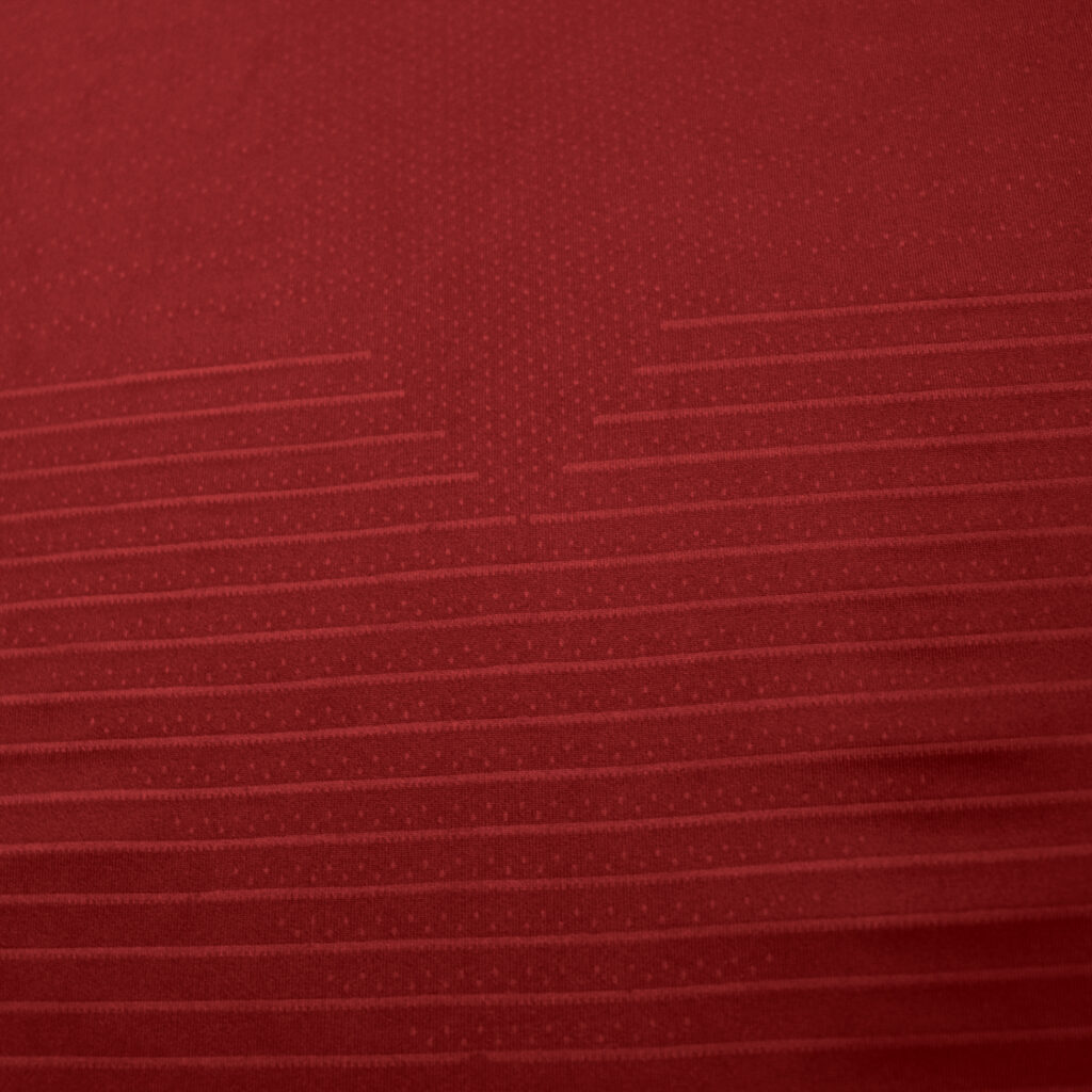 Custom Football Training Vest Jacquard Fabric Detail