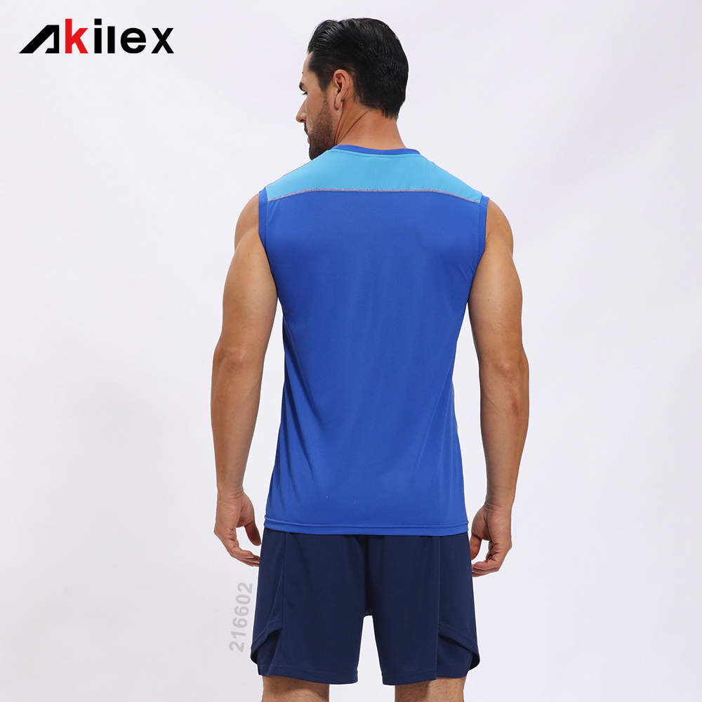 Custom Football Training Vest Back View Sleeveless Pinnies