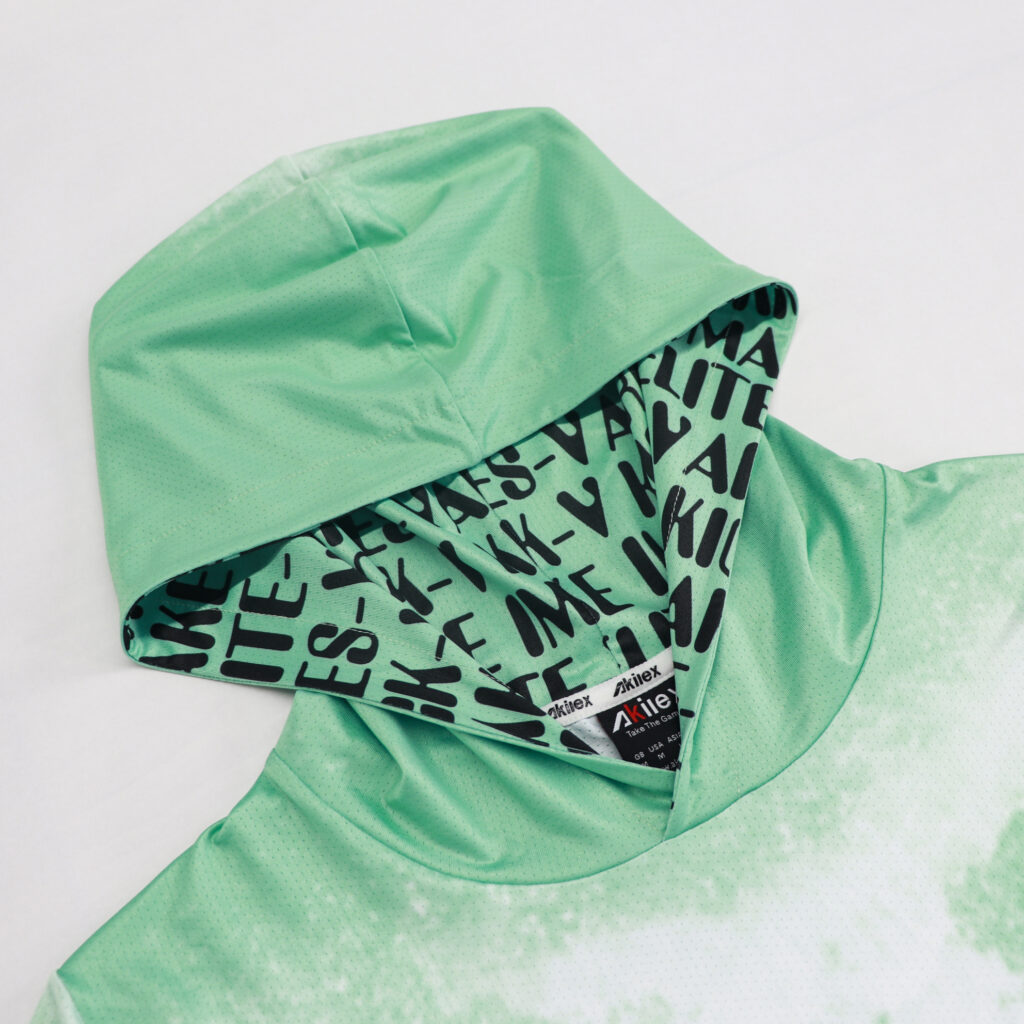 Custom Fishing Hoodies | Printed Inner Hood Lining Detail