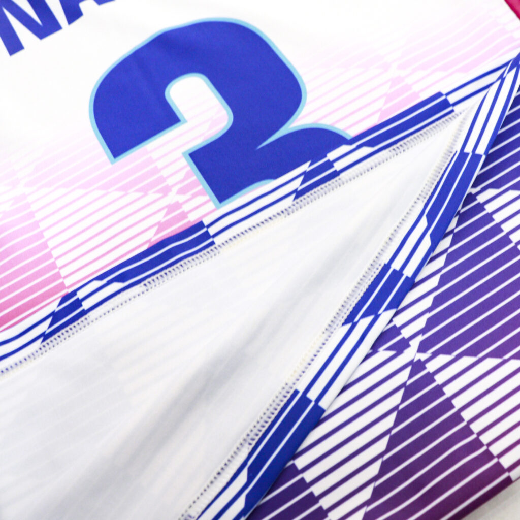 Custom Volleyball Jerseys | Inner Hem Stitching Detail