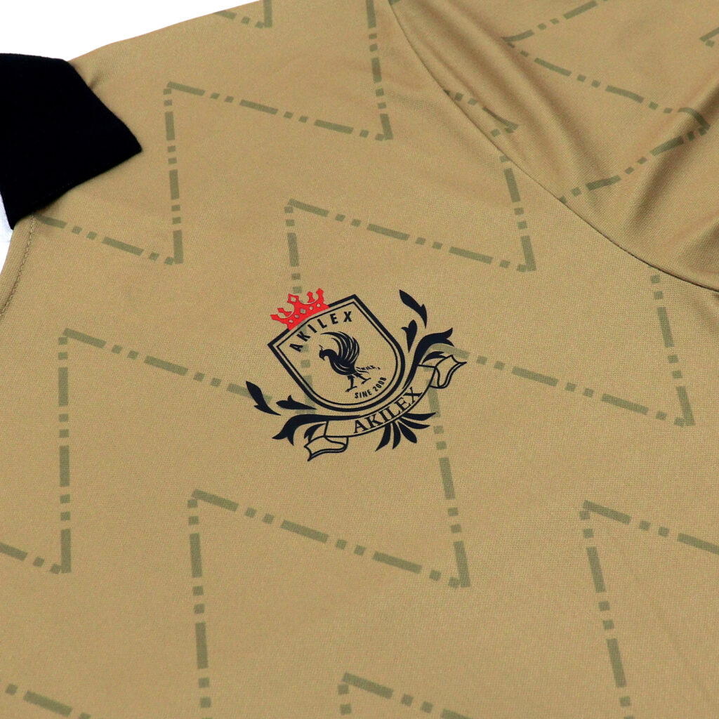 Custom Club Fashion Wear Crest Printing Retro