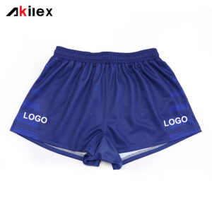 Custom Royal Blue Rugby Shorts | Sublimated Tea...
