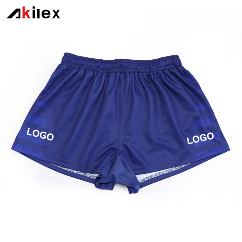 Custom Royal Blue Rugby Shorts | Sublimated Tea...