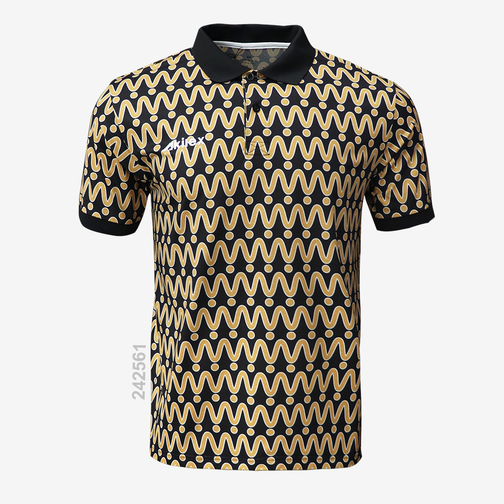 Custom Sublimated Pattern Golf Shirts | Performance Polos