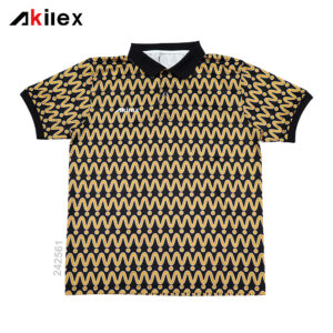 Custom Sublimated Men’s Golf Polo | Black...