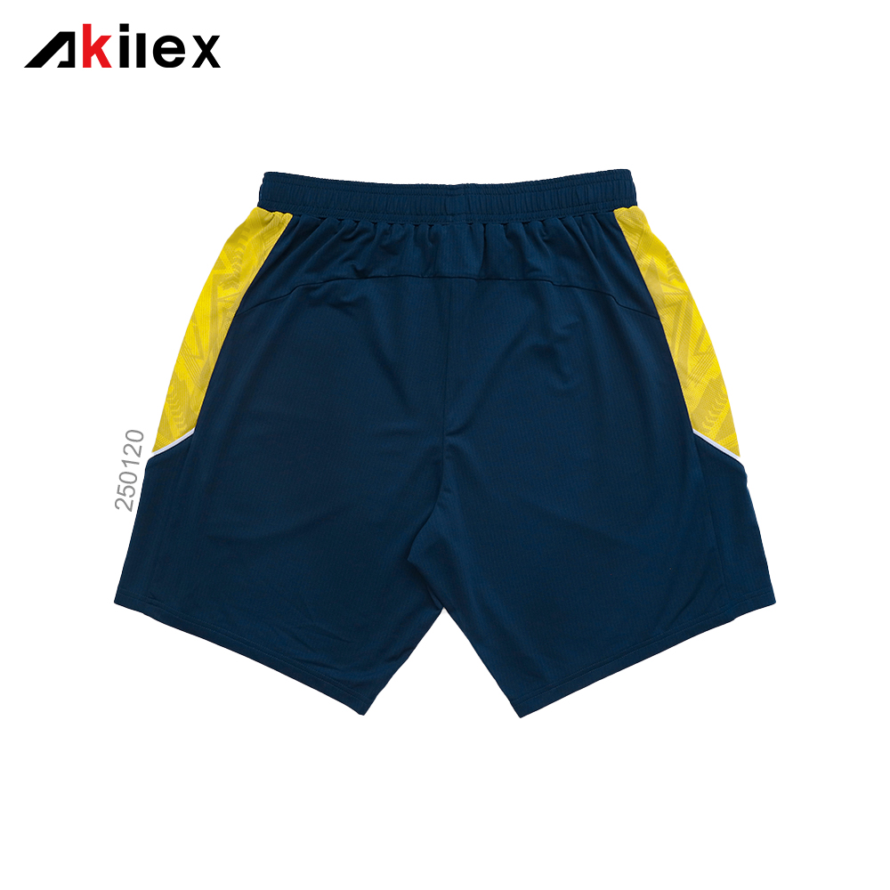 Custom Football Training Shorts Back View Soccer Bottoms