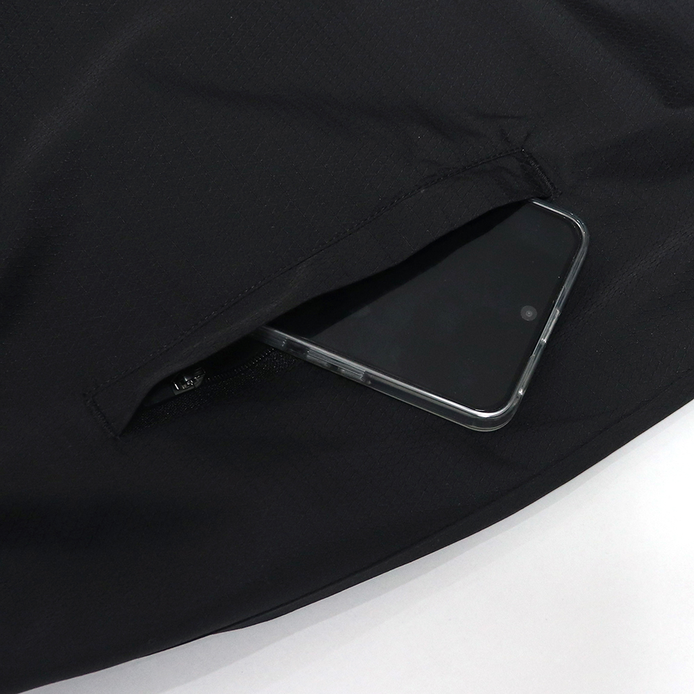 Custom Team Rain Jacket | Functional Zipper Pockets