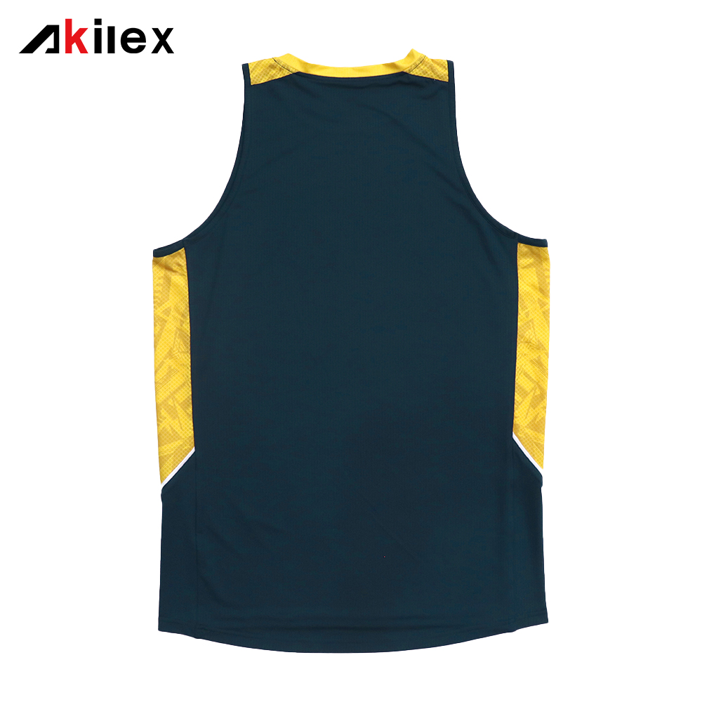 Custom Football Training Vest Back View