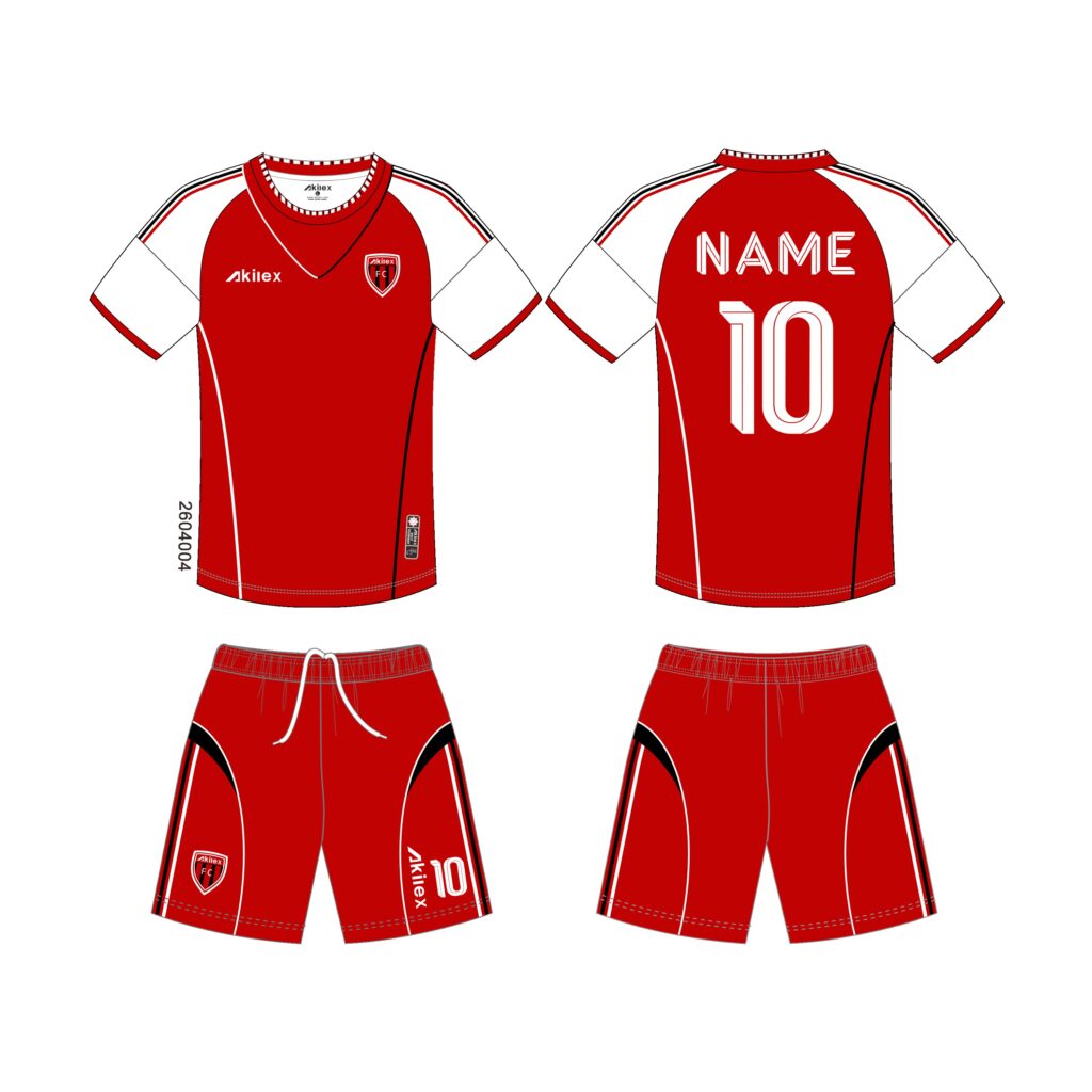 Custom Football Jersey Set Sublimated Soccer Match Kit