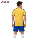 Custom Football Jersey Set Breathable Soccer Teamwear