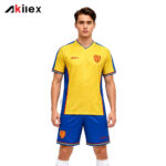 Custom Football Jersey Set Breathable Soccer Teamwear