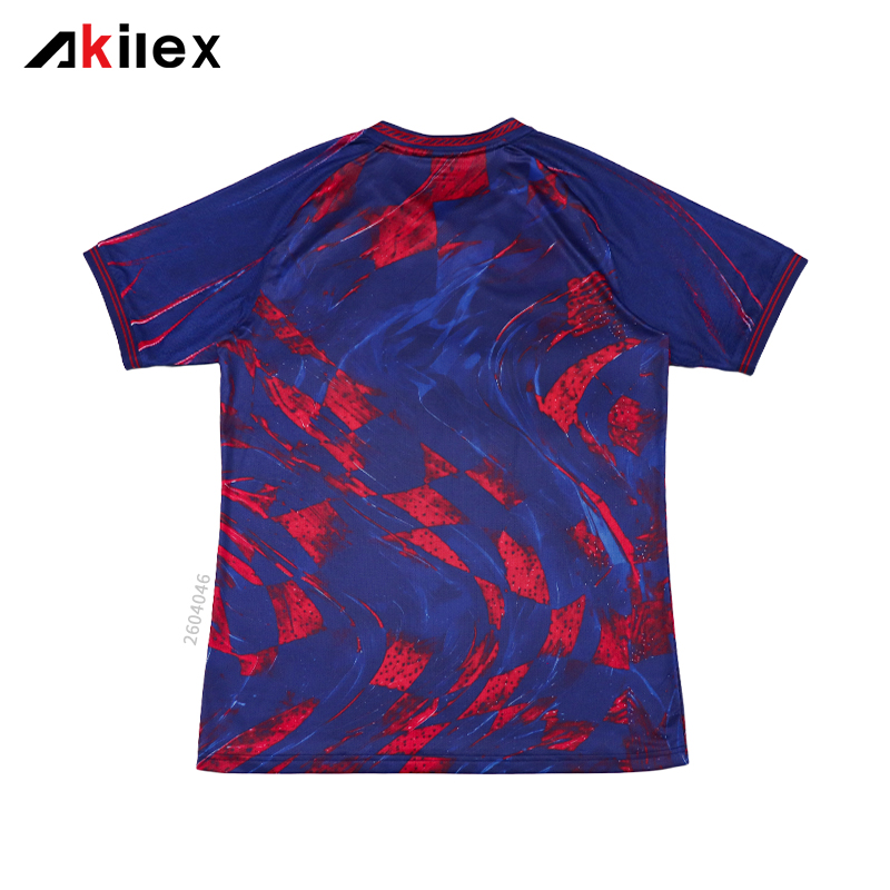 Custom Sublimated Football Shirt Back View Soccer Jersey
