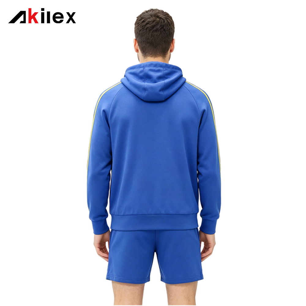 Custom Football Hoodies | Back Printed Soccer Pullover