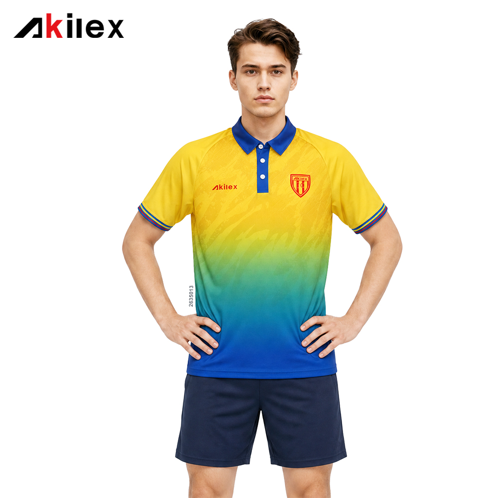 Custom Football Coaching Polo Shirts Sublimated Staff Apparel