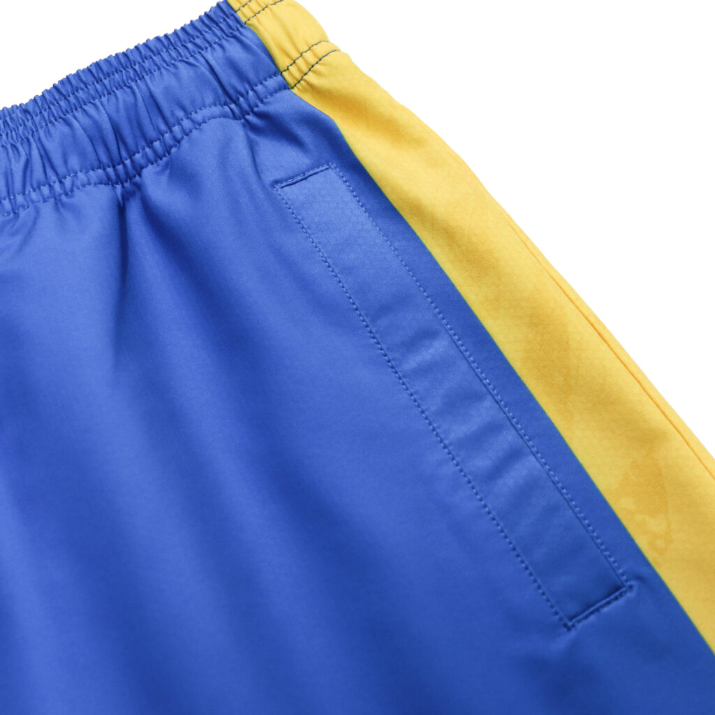 Custom Football Training Shorts Side Pockets Detail