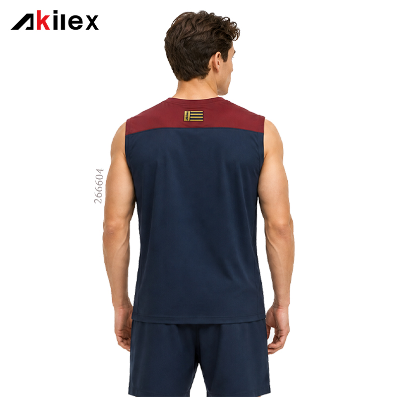 Custom Mens Training Vest Back Panel Bulk