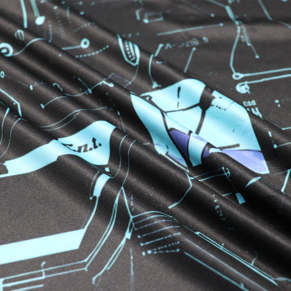 Custom Tech Gaming Jersey Fabric | Lightweight Esports Wear