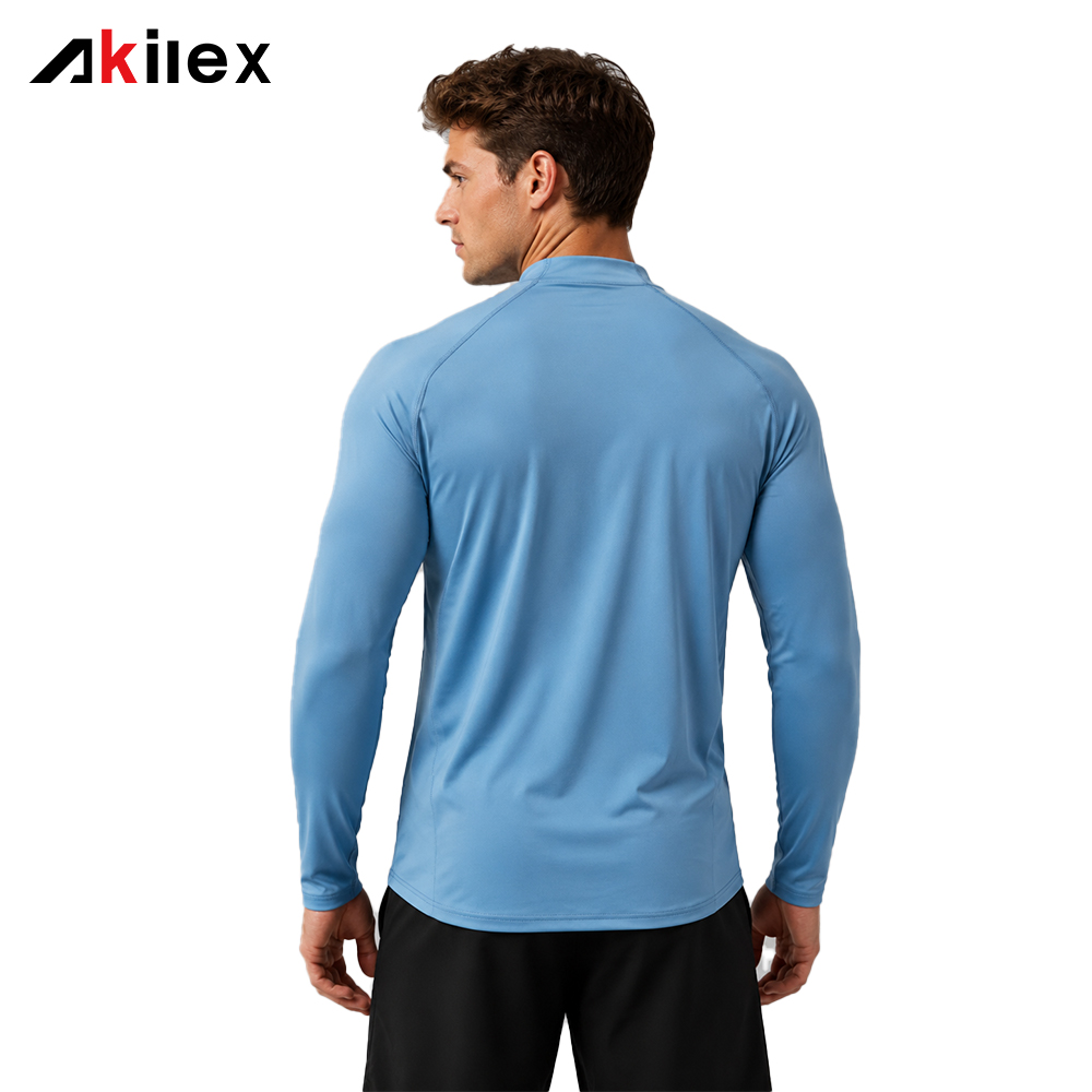 Custom Performance Activewear Back | Mens Long Sleeve
