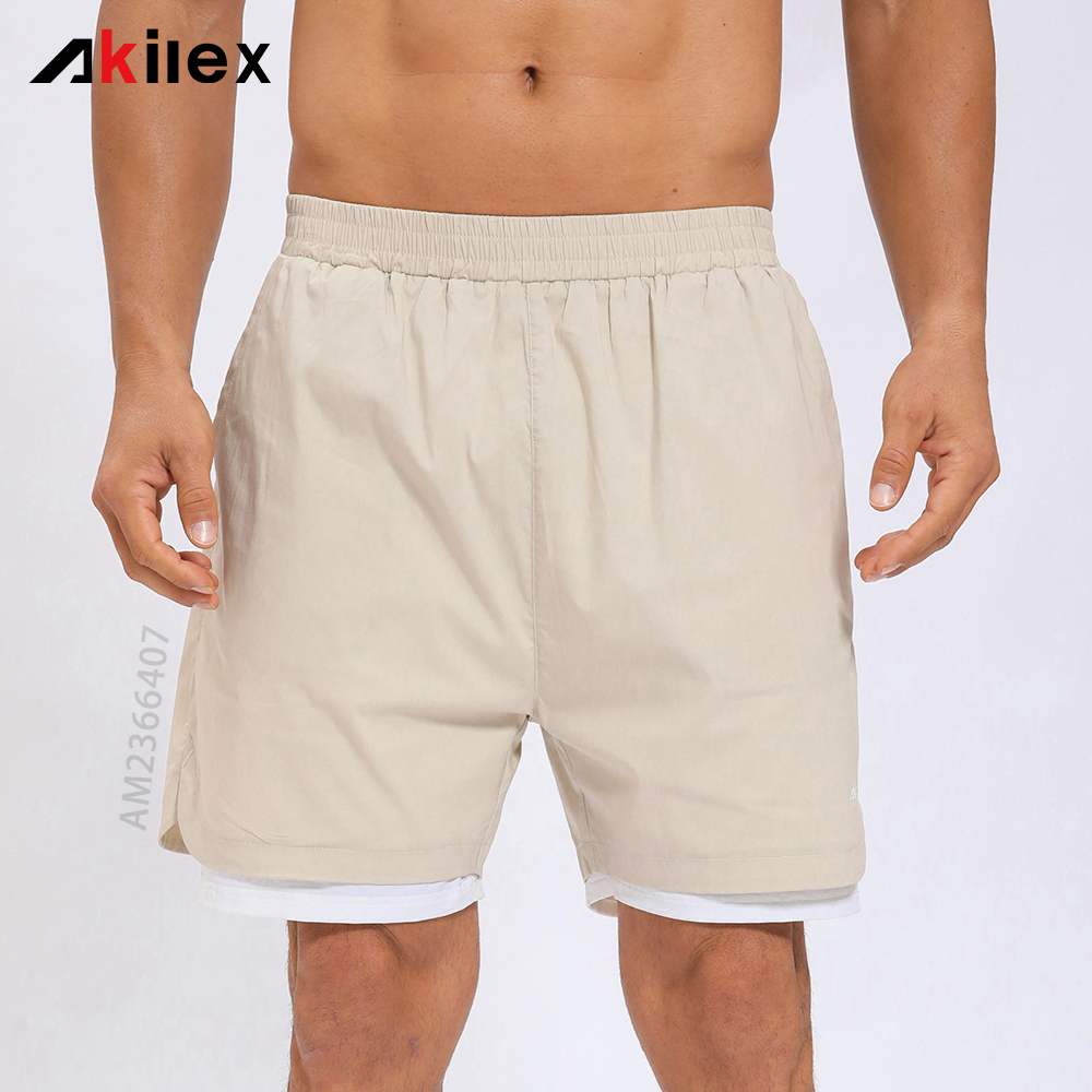 Custom Running Shorts | Mens Elastic Waist Gym Shorts