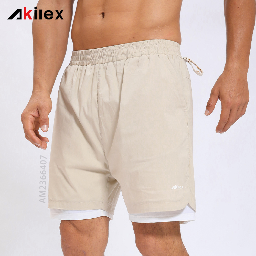 Custom 2-in-1 Running Shorts | Mens Shorts with Towel Loop