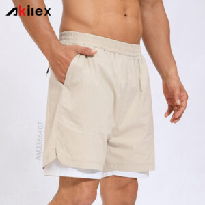Custom 2-in-1 Running Shorts | Mens Athletic Li...