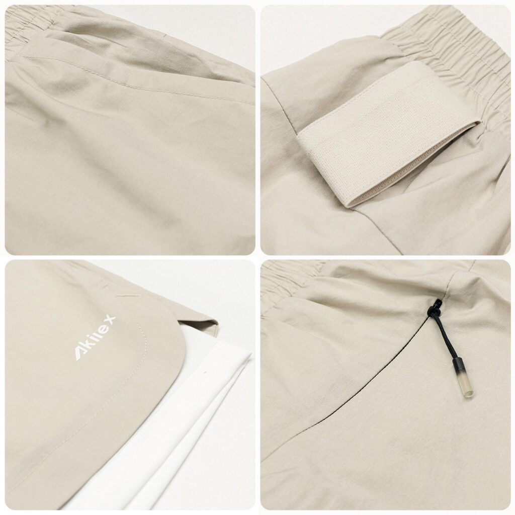 Custom Running Shorts | Functional Utility Craft Detail