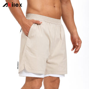 Custom 2-in-1 Running Shorts | Mens Athletic Li...
