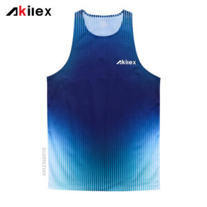 Custom Running Singlets | Geometric Printed Rac...