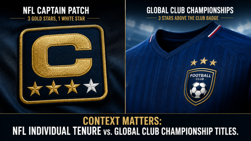 Football Jersey Stars Meaning: What Do They Rep...