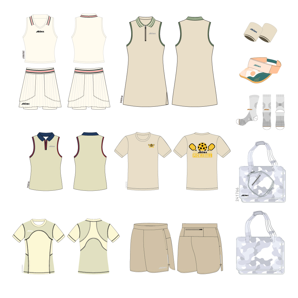 匹克球服、网球服系列主图 3