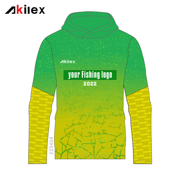Custom UV Protection Fishing Jersey Hoodie