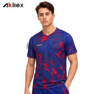 Maglia da partita di calcio personalizzata con stampa a sublimazione...