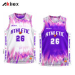 Custom Reversible Basketball Jersey Sublimated Mesh Shirt