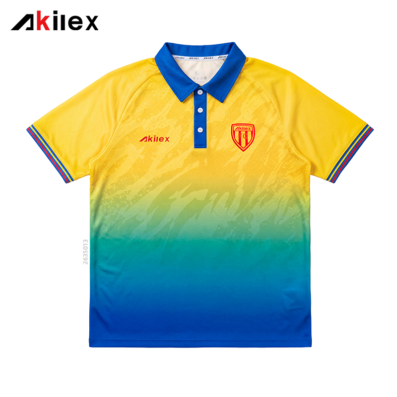 Polo personalizzate per lo staff di una squadra di football, con stampa a sublimazione...