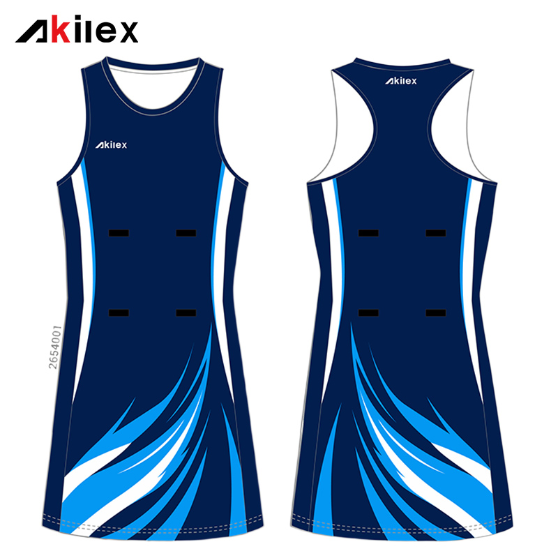 Custom Sublimated Netball Dress for Clubs and T...