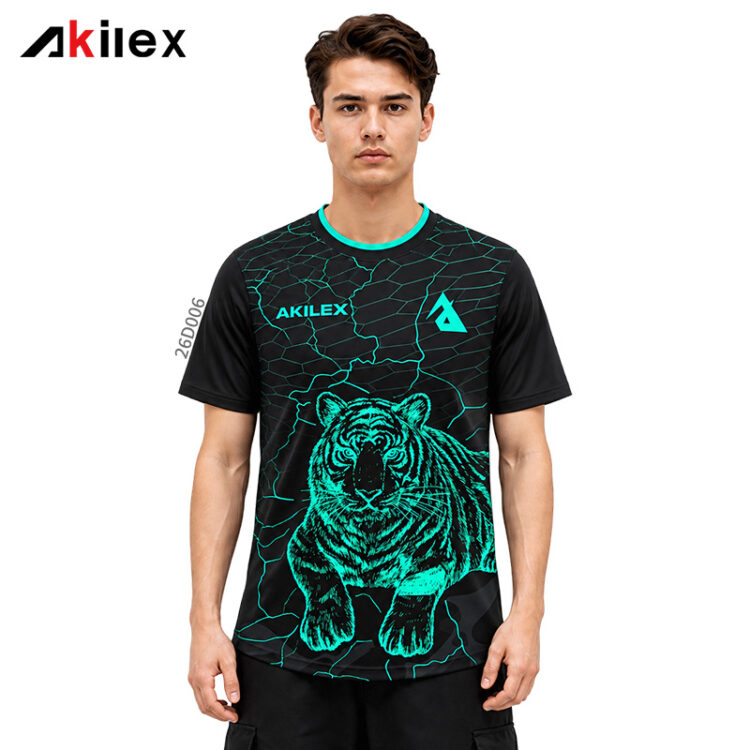 Sublimated Crewneck Esports Jerseys with Tiger ...