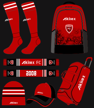 Matching teamwear accessories