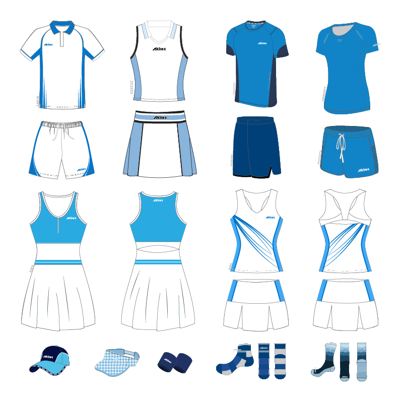 One Blue & White Line for Men’s and W...