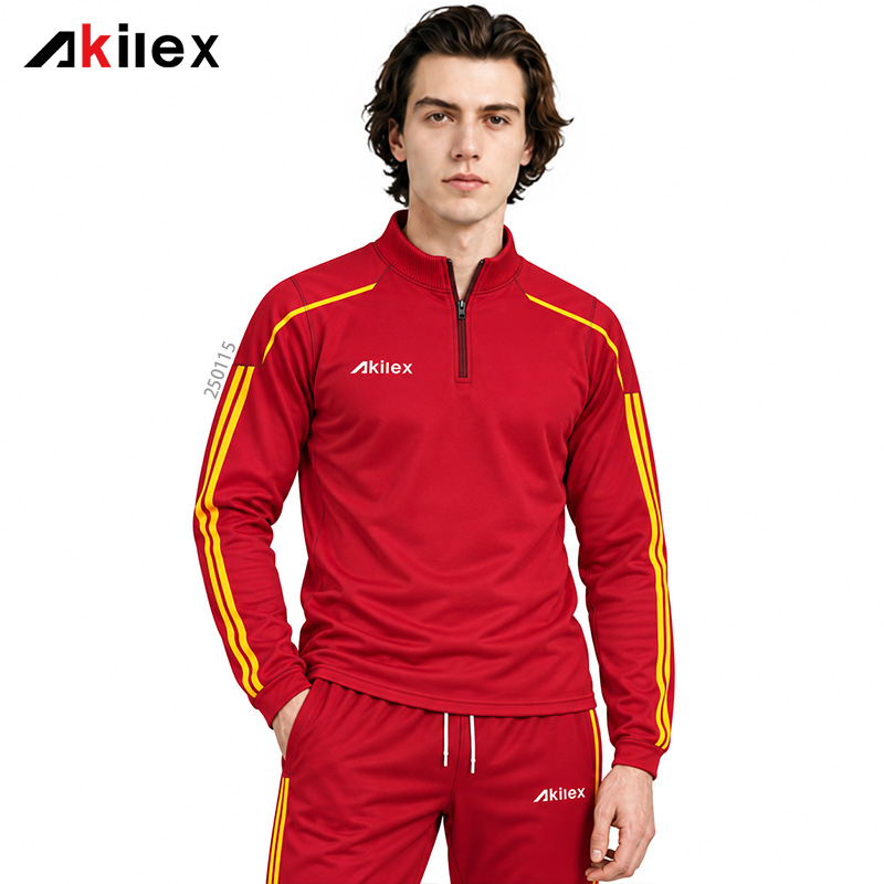 Custom Men’s Red & Yellow Cricket Hal...