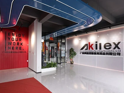 Akilex company entrance and reception area