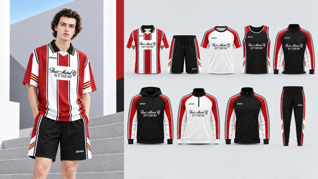 Akilex retro and classic teamwear
