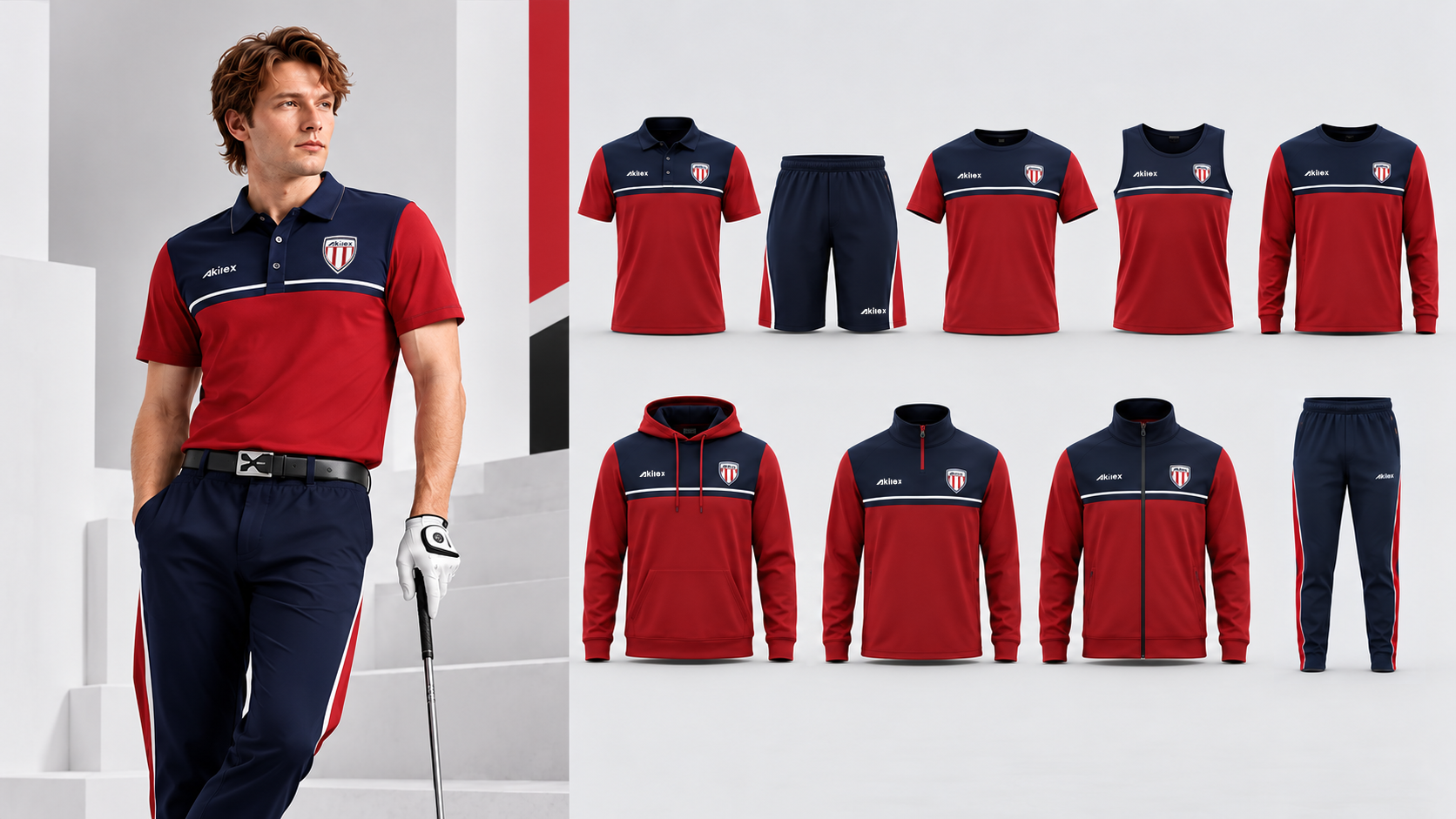 Akilex golf apparel