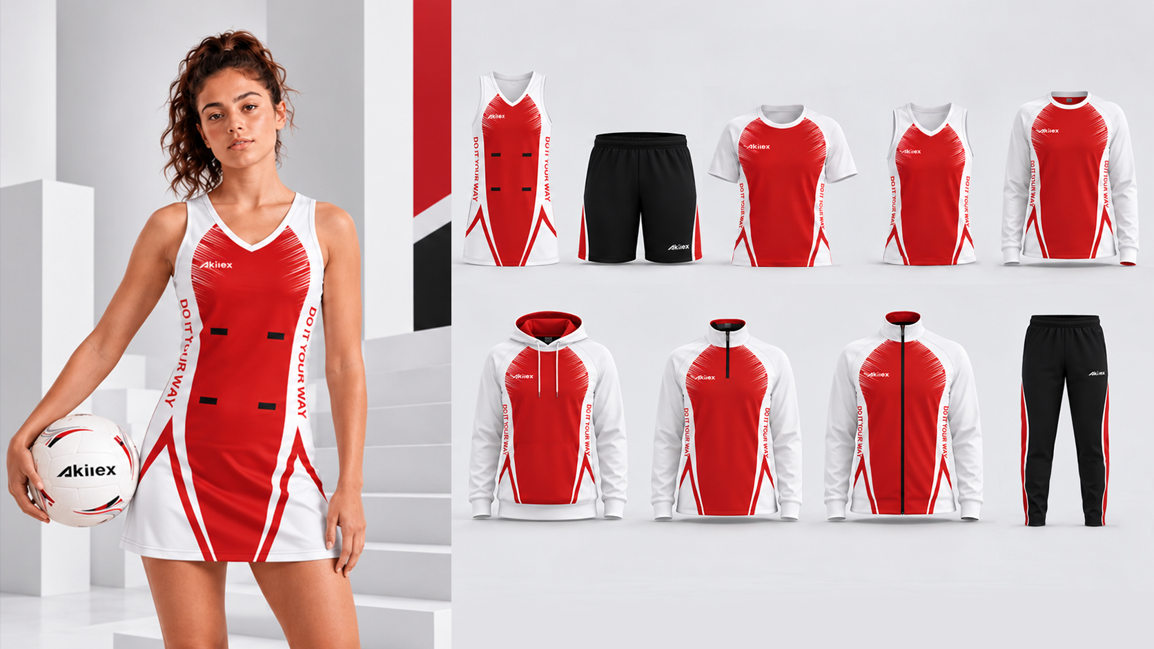 Akilex netball wear